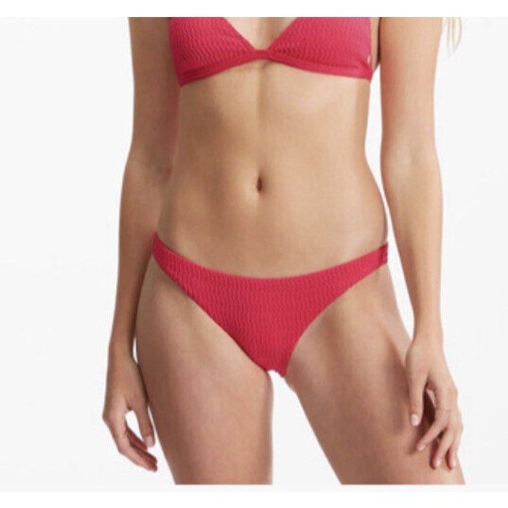 Billabong Chasing Tides Tropic Bikini Bottom NWT XL Bright Pink